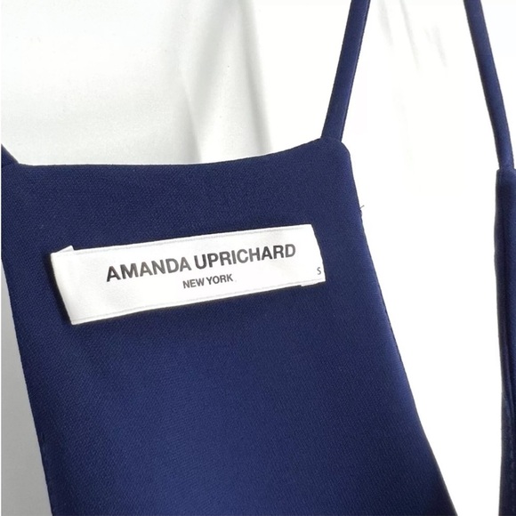 NWOT Amanda Uprichard Clarita Wrap Dress Womens Size Small Sleeveless Tie Waist - Picture 3 of 3